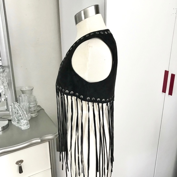 Forever 21 Jacket Vest Leather Suede XS - Picture 3 of 5